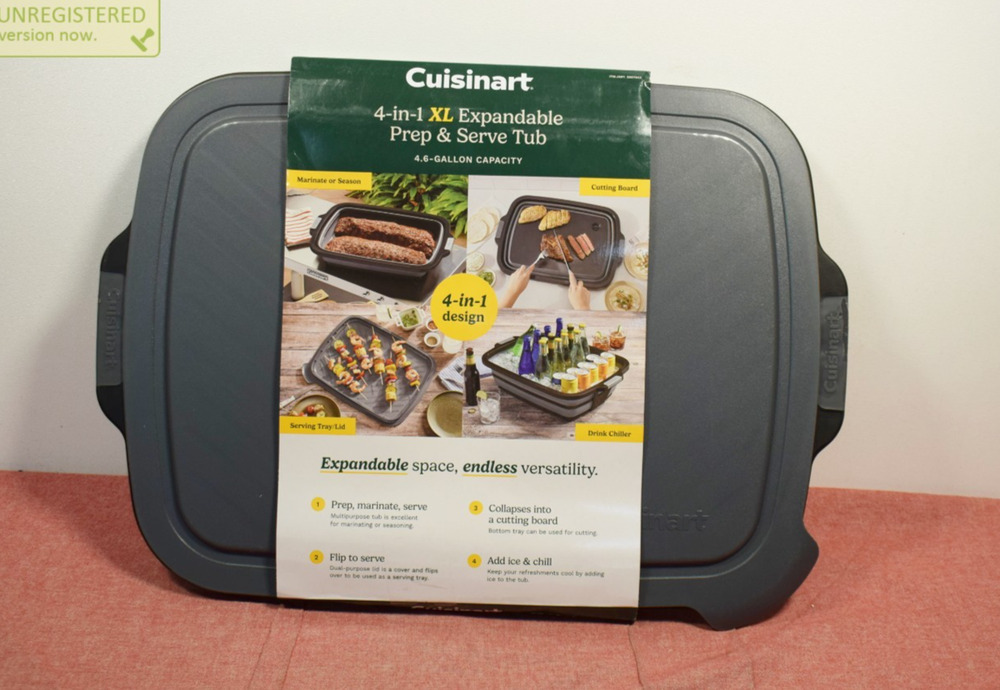 Cuisinart 4-in-1 Expandable Prep and Serve Tub